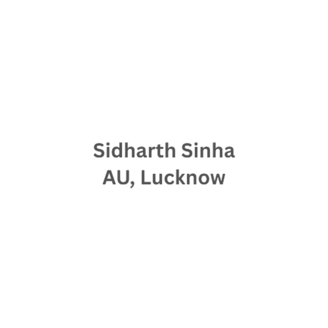 sidharth Sinha
